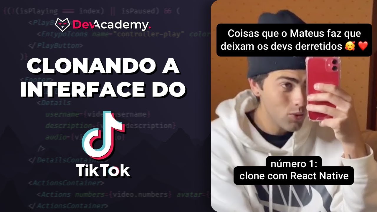 Clone do TikTok com React Native - Configurando o React Navigation ...
