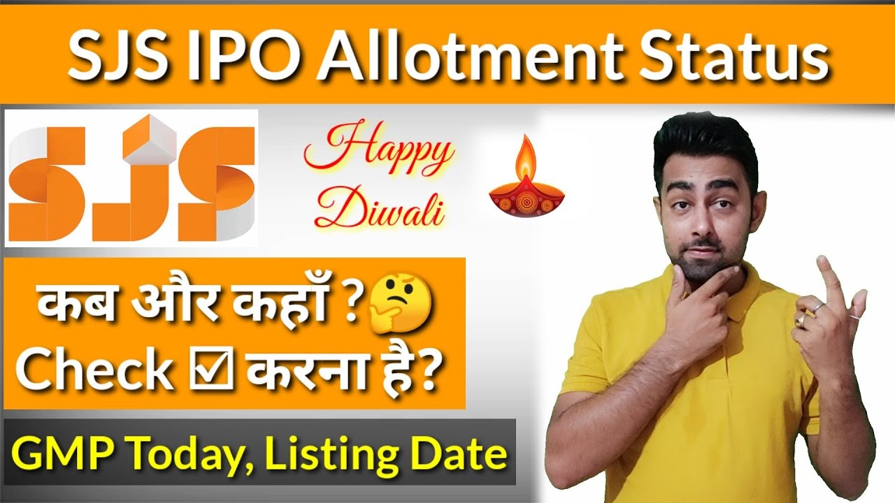 SJS IPO Allotment Status कब और कहाँ Check ☑ करना है? | Jayesh Khatri