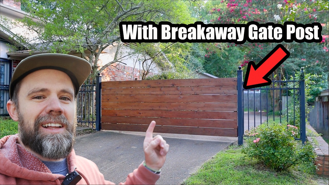 Как правильно построить распашные ворота!