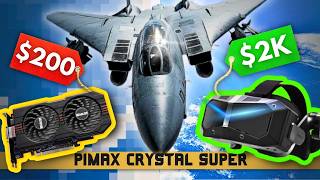 SHOCKING Performance - My RTX 3060 vs Pimax Crystal Super in DCS World