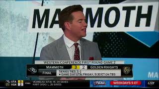 Logan Cooley continues to impress, Utah wins Game 2 to even series