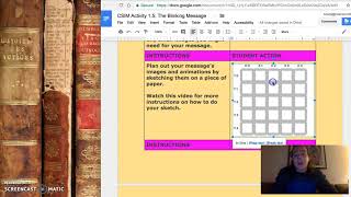 Blinking Message Sketch Instructions