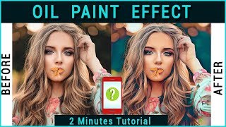 Oil painting Effect l photo Editing Tutorial | Vignesh Jr screenshot 5