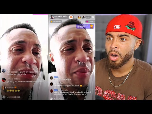 Orlando Brown Has Mental BREAKDOWN Over Diddy Going To Jail!  *LIVE* class=