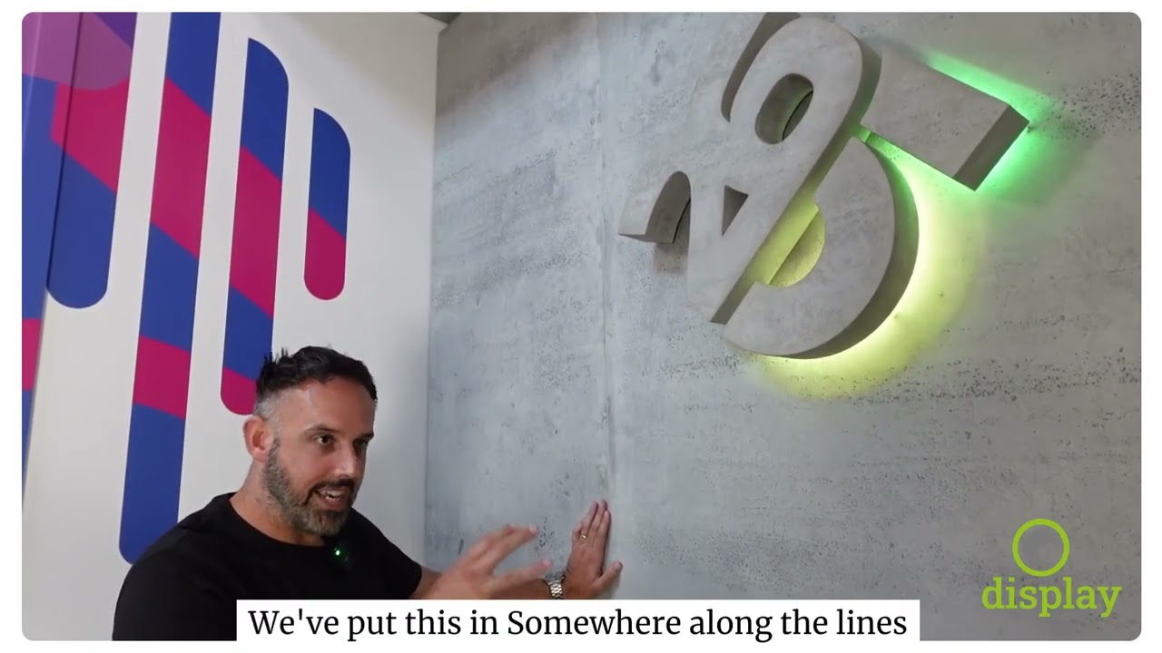 Paul Johnson shows Jack around 2601 Creative Print to see their amazing work and exciting products