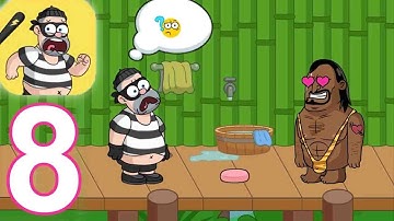 Jail Breaker: Sneak Out - Gameplay Walkthrough Part 8 - All Levels (iOS Android)