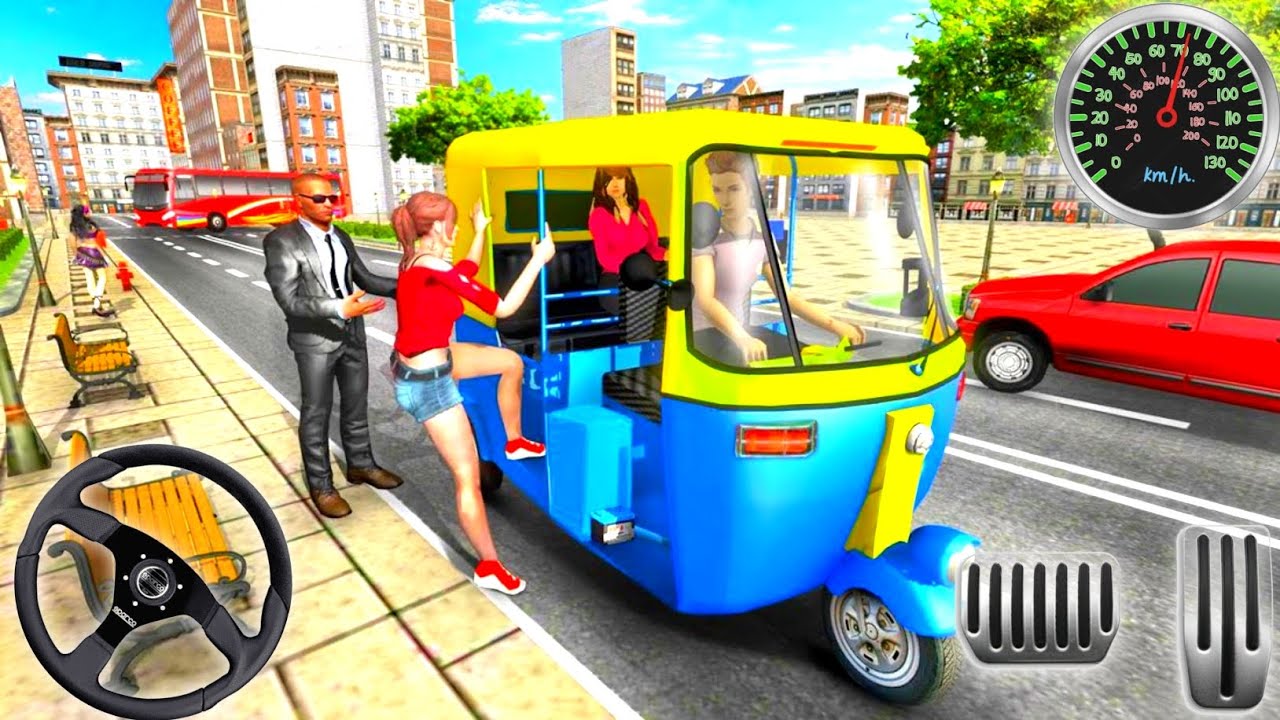 Auto Rickshaw Driving Simulator 3D - City Mountain Auto Havey Driver ...