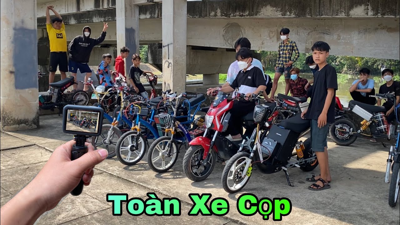 Review 'Xe Đạp Điện Độ' Của Các Em Racing Boy Cap... - youtube