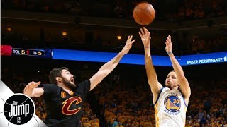 Steph Curry says he could have 'easily' gone around Kevin Love in 2016 | BS or Real Talk | The Jump
