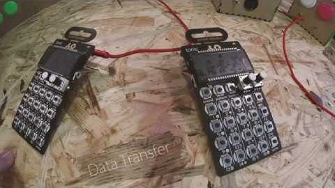 PO-32 tonic, pattern transfer demo