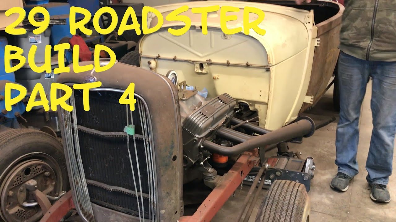 1929 Model A Roadster Build. Part 4, Rear Sub frame Fabrication, and 50 Pontiac Taillights. Hot Rod