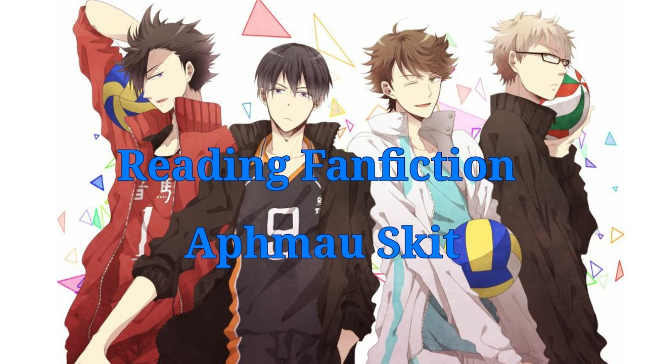 Reading Fanfiction | Haikyuu Texts Skit ~ Chaotic Captains × Kageyama, Lev and Tsukki (Bokurokawa)