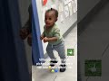 Picking baby from daycare…🥰Their reactions are very cute😂
