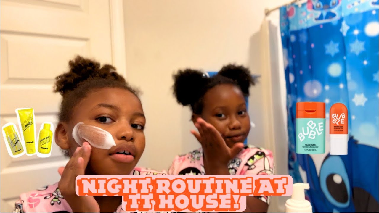 Realistic night routine at TT house - YouTube