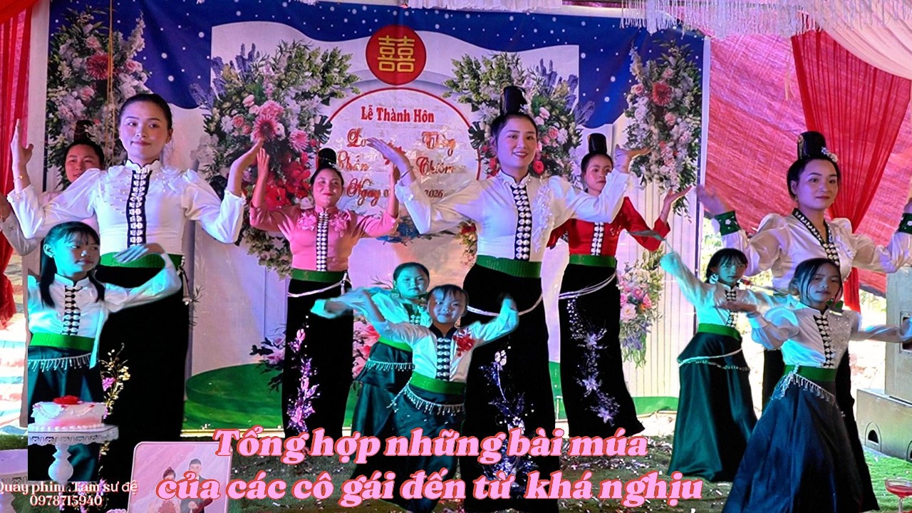 tổng hợp những bài múa đến từ các cô gái bản khá nghịu