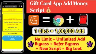 Gift card App Add Money Script | Gift Card App Refer Bypass Script | Gift Card Payment proof screenshot 5