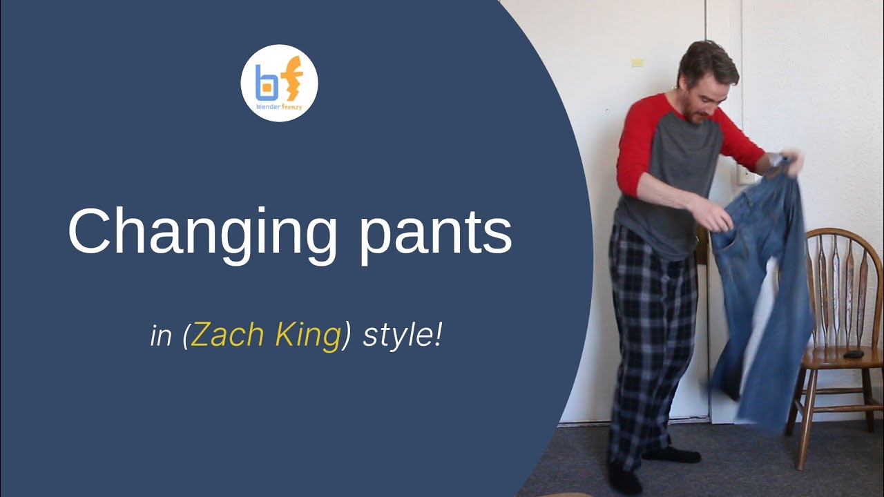 Changing Pants in (Zach King) style!