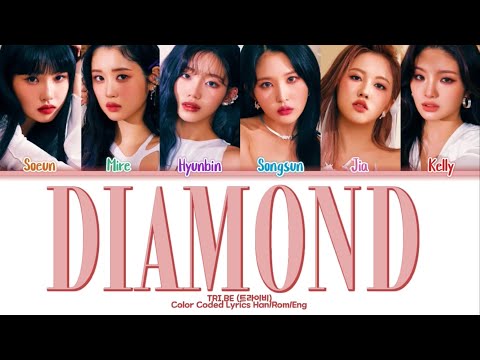 TRI.BE (트라이비) “DIAMOND” Color Coded Lyrics Han/Rom/Eng