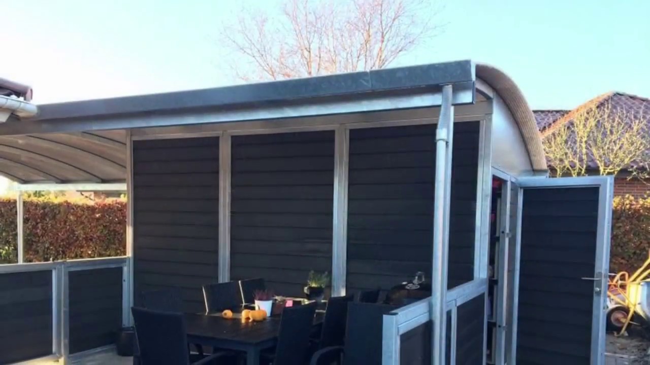 Terrasse overdækning youtube Overdækning af terrasse
