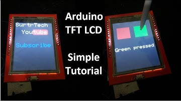 TFT LCD 2.4" Touch screen shield tutorial for beginners