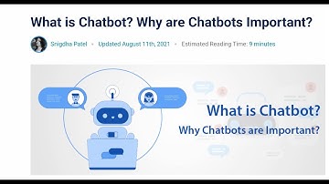Conversational ai vs Chatbot 2021!! what is the difference between chatbot and conversational ai