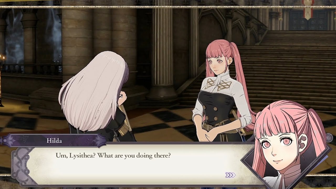 Fire Emblem Three Houses Lysithea Support