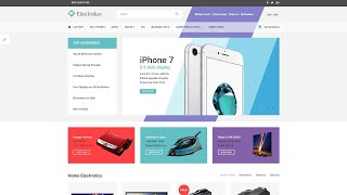 Electronics Store Responsive OpenCart Template by RockThemes - 62224