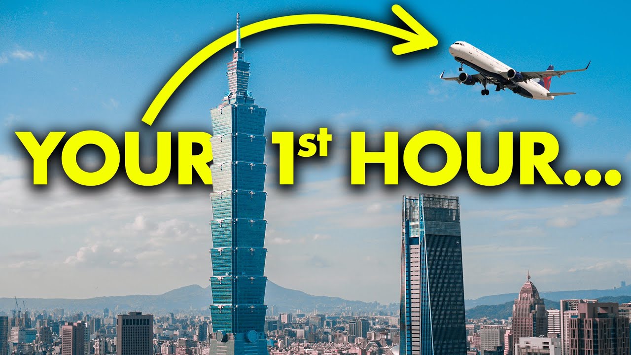 A Guide: Your First Hour in Taipei, Taiwan ✈️🇹🇼