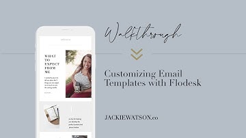 Flodesk Walk Through: Customizable Email Templates