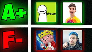 I RANKED every Minecraft Youtuber!