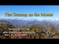 The Sermon on the Mount (Part 4)