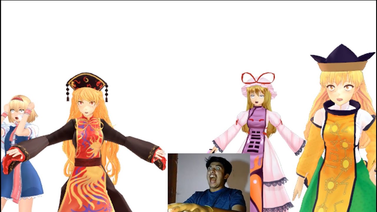 [東方/Touhou MMD] The 9 Mania.(Not for Kids) - YouTube