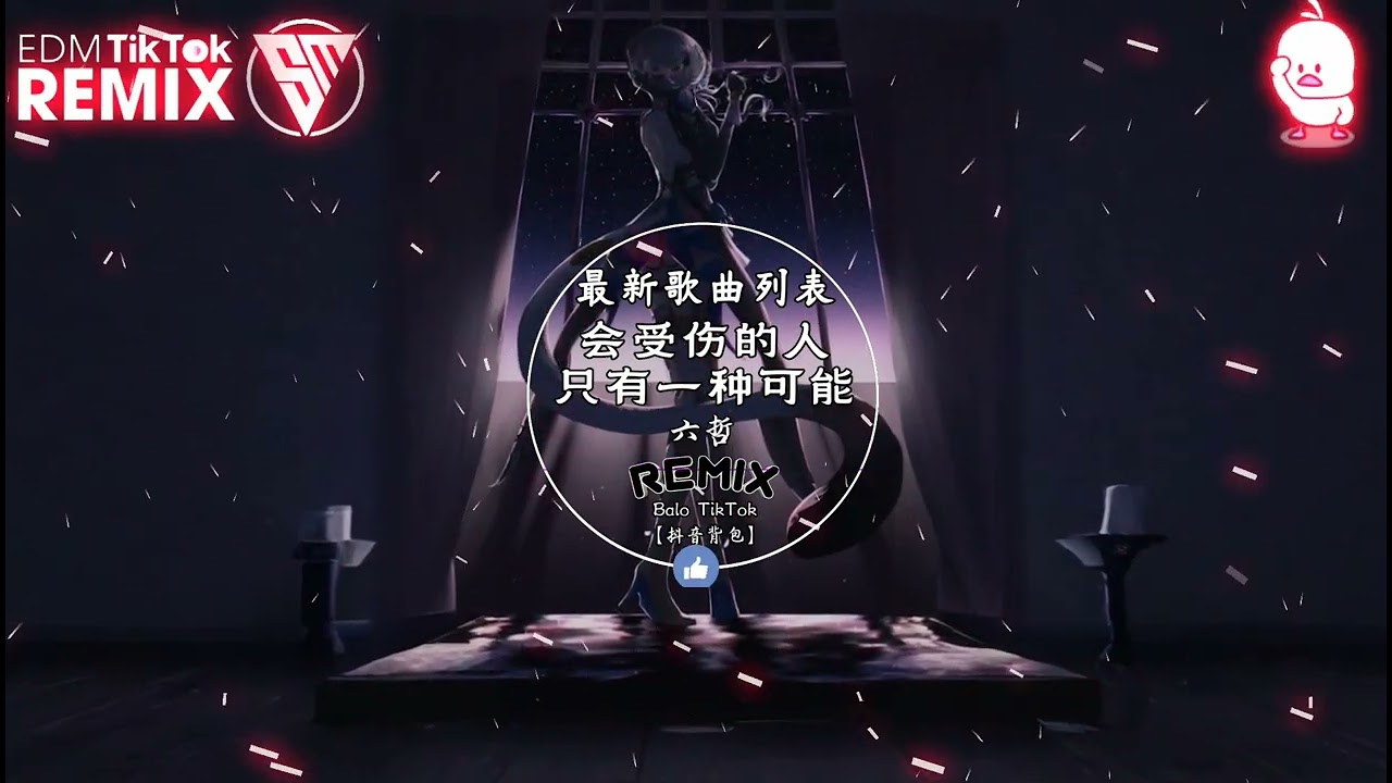 六哲 - 会受伤的人只有一种可能 (抖音DJ版) Người Bị Tổn Thương Chỉ Có Một Khả Năng『一個人 孤單到天黑，你的美 怎麼追才可以挽回。』抖音最火的歌曲
