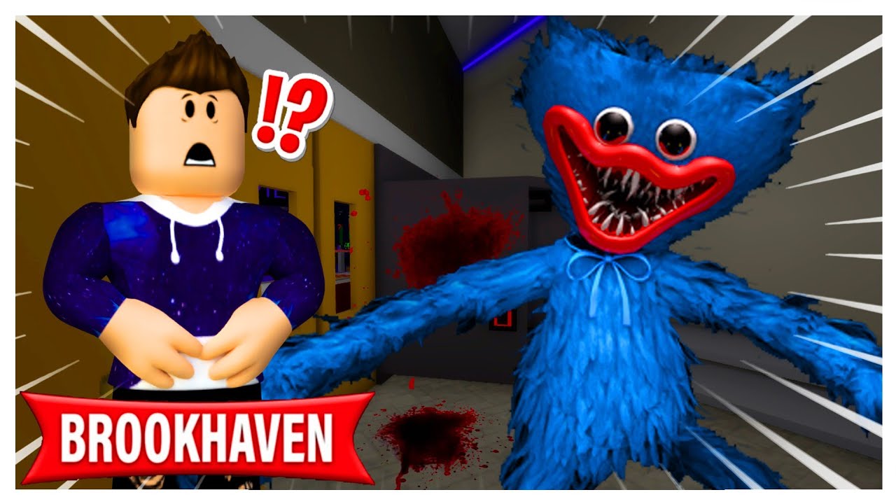 como ser o huggy wuggy no brookhaven #brookhaven #roblox #huggywuggy