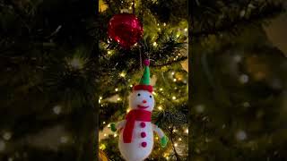 Christmas decorations most in classic colors red and green