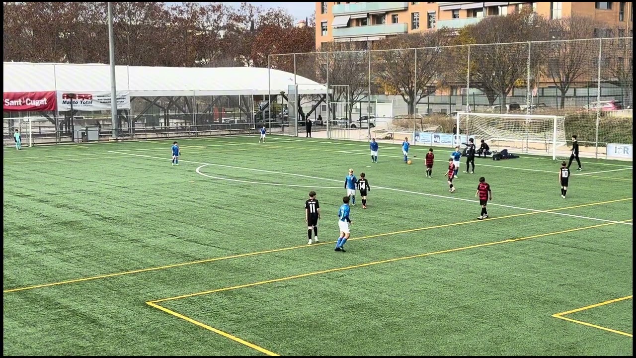 LIGA   SANT CUGAT FC “B” Vs FUNDACIO F VILANOVA I LA GELTRU “B” parte 2