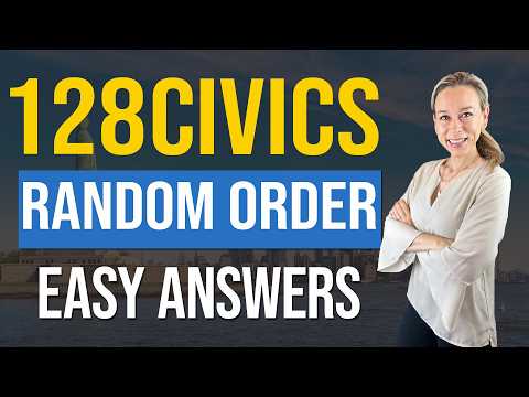 USCIS 128 Civics Questions and answers RANDOM Order v6 | 2025 version Civics Test | US Citizenship