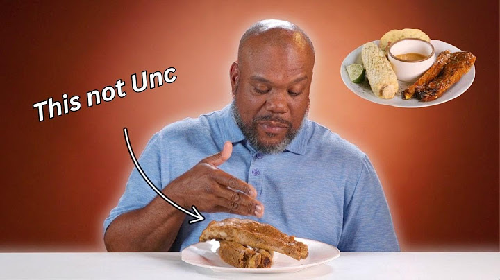 Uncs Try Each Other's BBQ Ribs