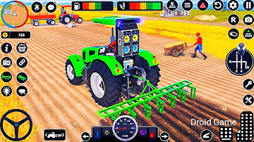 Modern Tractor Farming Driving Simulator 3D - New Tractor Games - Android  Gameplay