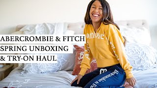 Abercrombie and Fitch Haul |  Spring Lounge Unboxing & Try-On