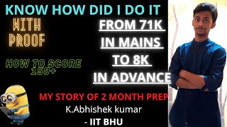 GET 150+ IN JEE MAINS | HOW TO CRACK JEE ADVANCE WITH PROOF | HOW TO PREPARE FOR  JEE MAINS |