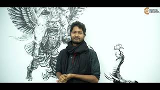 CELESTIAL CINEMATICS DOCUMENTARY | LIVE MURALIST | PANTHAM NAVANEETH