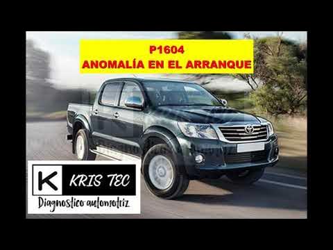 P1604 Anomalía en el arranque - HILUX KD - YouTube