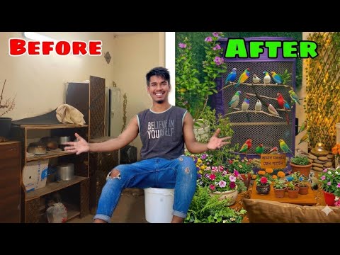 অগোছালো বারান্দাকে বানিয়ে ফেললাম সুন্দর শখের বাগান! 🌿 (Before vs After) | GB Ridoy Vlogs