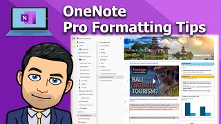 OneNote - Pro Formatting Tips ๐โโ๏ธ