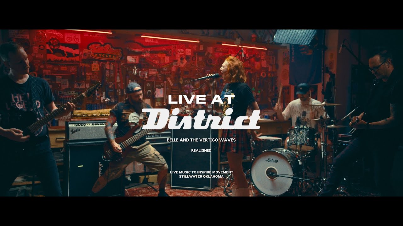 Watch Belle and the Vertigo Waves - ReAligned - Live at District on YouTube Watch Belle and the Vertigo Waves - ReAligned - Live at District on YouTube