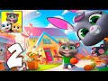 My Talking Tom Friends - Mobile Gameplay Walkthrough Part 2 (iOS, Android)