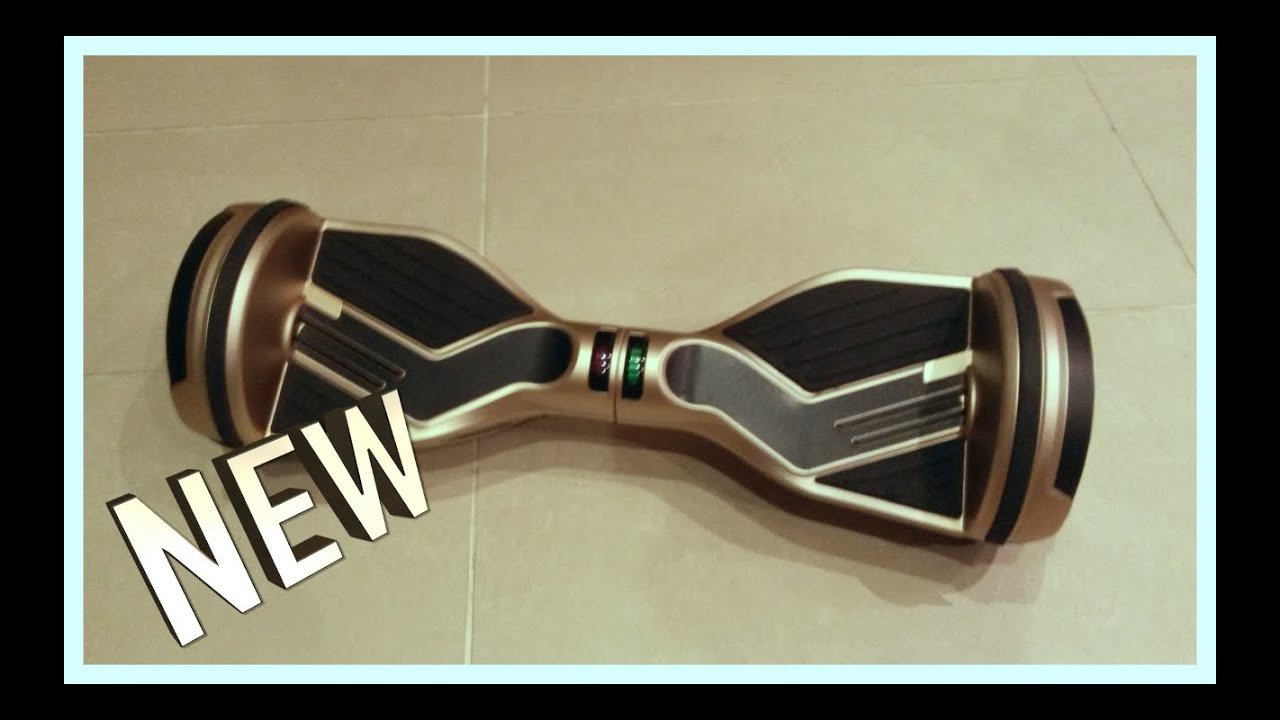 A NEW GOLD SWEGWAY / HOVERBOARD MODEL! - FIRST ONE IN THE WORLD