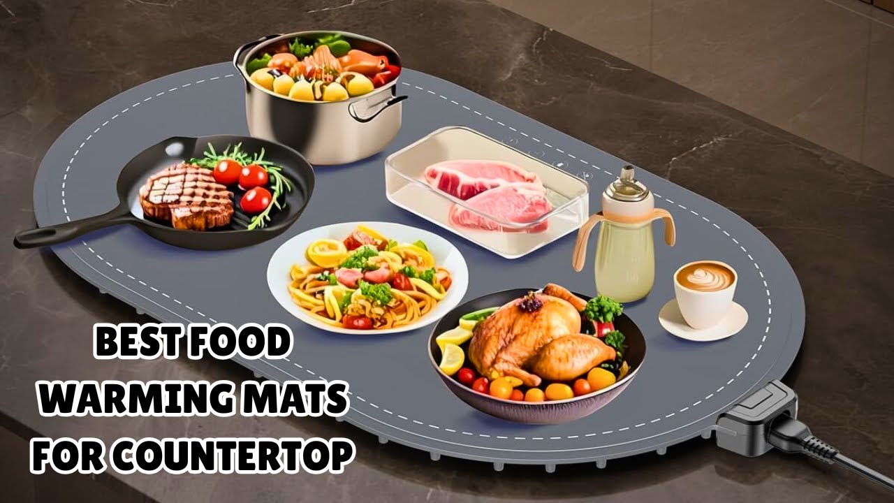 Hossee Warming Mat for Food with Heat-Resistant Pad(24"x15") | Best Food Warming Mats for Countertop