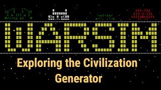 Warsim: the realm of Aslona - Exploring the Civilization Generator